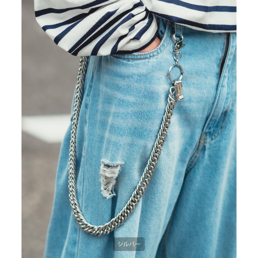 ウォレットチェーン メンズ ターラントチェーン 小物 アクセサリー ユニセックス セレクト アメカジ カジュアル 古着MIX スケーター ストリート 韓国 | improves | 09