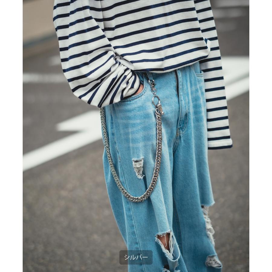 ウォレットチェーン メンズ ターラントチェーン 小物 アクセサリー ユニセックス セレクト アメカジ カジュアル 古着MIX スケーター ストリート 韓国 | improves | 11