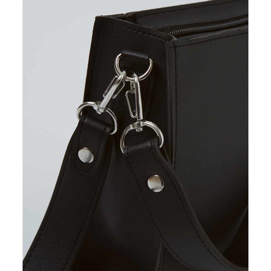 ショルダーバッグ メンズ レザーバッグ ミニバッグ スクエアバッグ サコッシュ 鞄 バック カバン フリーサイズ カジュアル 古着MIX スケーター ストリート 韓国 | improves | 09