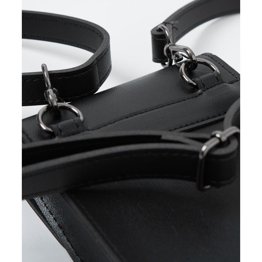 ショルダーバッグ メンズ レザーバッグ ミニバッグ スクエアバッグ サコッシュ 鞄 バック カバン フリーサイズ カジュアル 古着MIX スケーター ストリート 韓国 | improves | 08