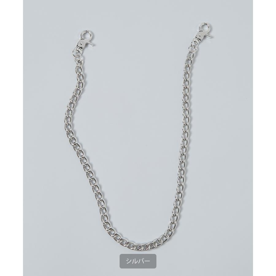 ウォレットチェーン メンズ ケーブルチェーン 小物 アクセサリー ユニセックス セレクト アメカジ カジュアル 古着MIX スケーター ストリート 韓国 | improves | 03