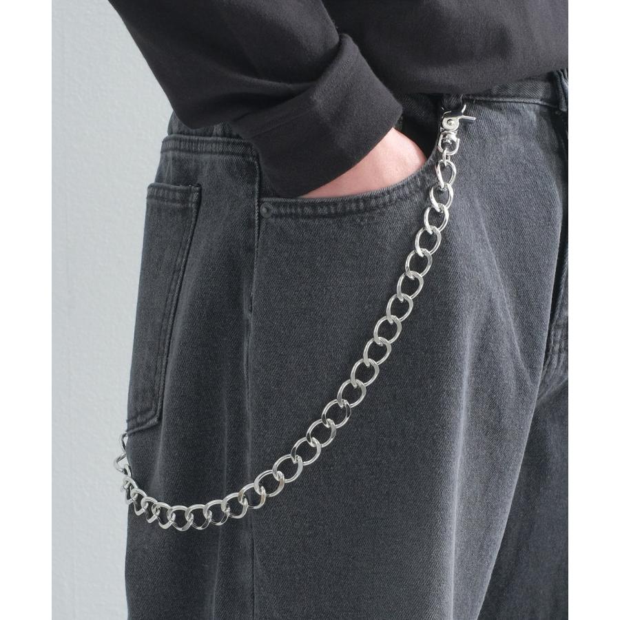 ウォレットチェーン メンズ ケーブルチェーン 小物 アクセサリー ユニセックス セレクト アメカジ カジュアル 古着MIX スケーター ストリート 韓国 | improves | 05