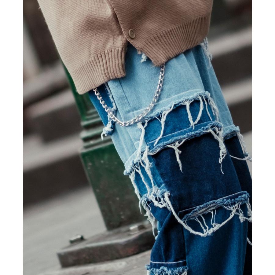 ウォレットチェーン メンズ ケーブルチェーン 小物 アクセサリー ユニセックス セレクト アメカジ カジュアル 古着MIX スケーター ストリート 韓国 | improves | 02