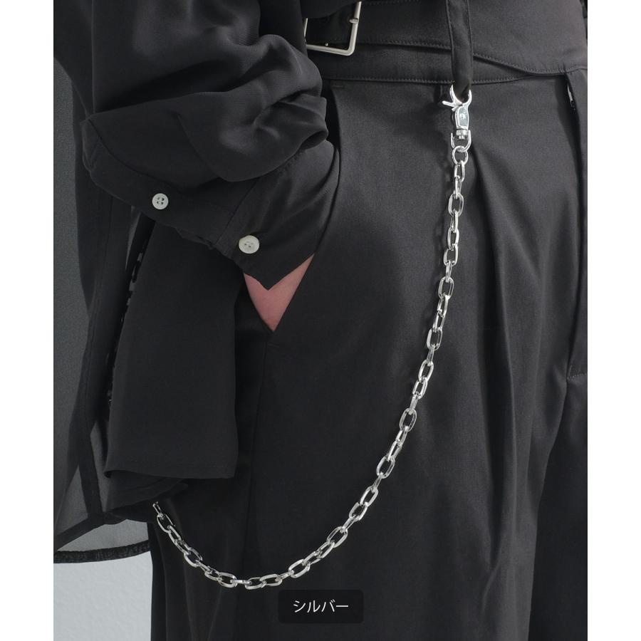 ウォレットチェーン メンズ ケーブルチェーン 小物 アクセサリー ユニセックス セレクト アメカジ カジュアル 古着MIX スケーター ストリート 韓国 | improves | 02