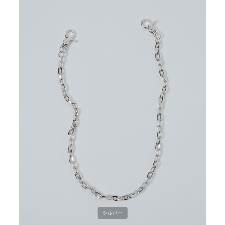 ウォレットチェーン メンズ ケーブルチェーン 小物 アクセサリー ユニセックス セレクト アメカジ カジュアル 古着MIX スケーター ストリート 韓国 | improves | 03