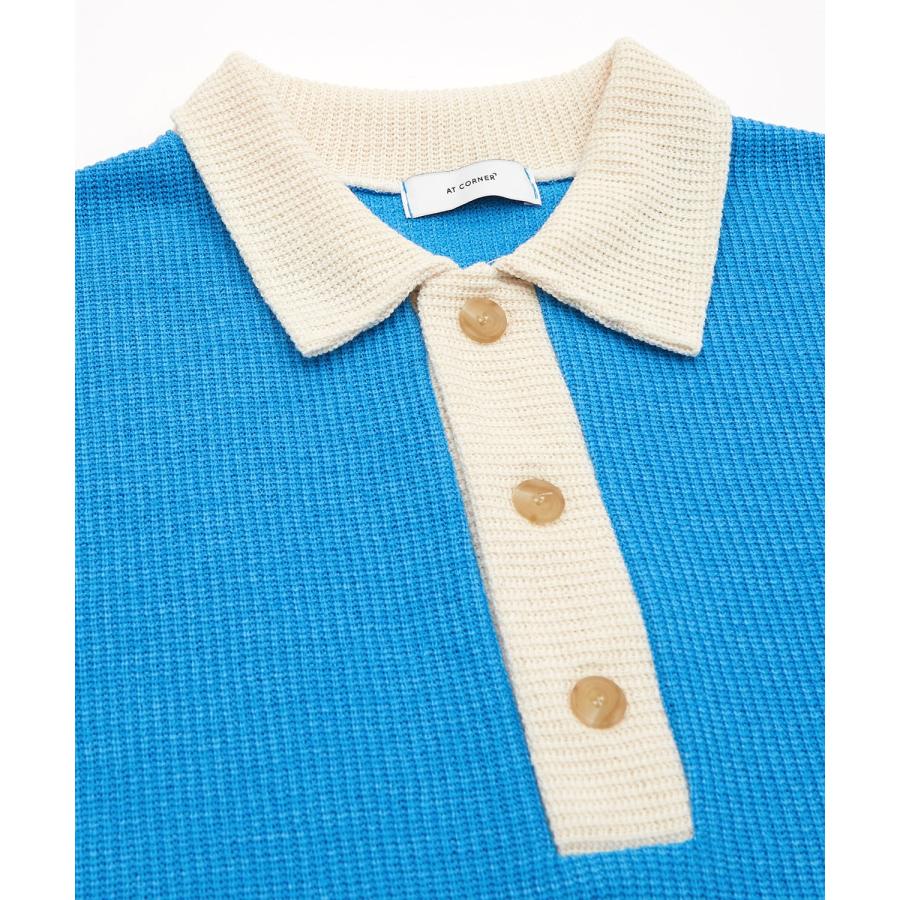 improves（インプローブス） ポロシャツ メンズ バイカラー ニットソー