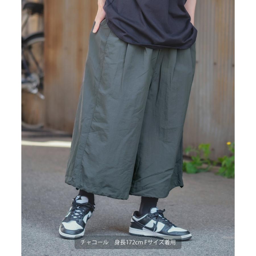 peoplestyle DrapeFlow ワイドパンツ Peoplesense DrapeFlow Pleated Trousers with Wide-Leg