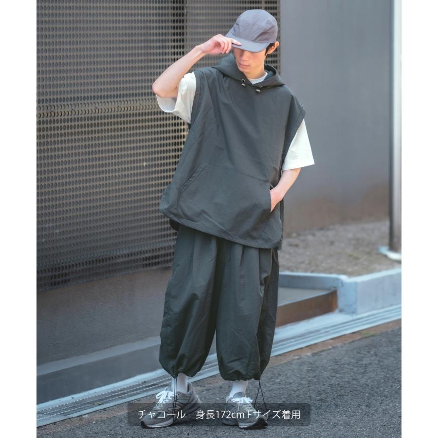 improves（インプローブス） ワイドパンツ メンズ クロップドパンツ