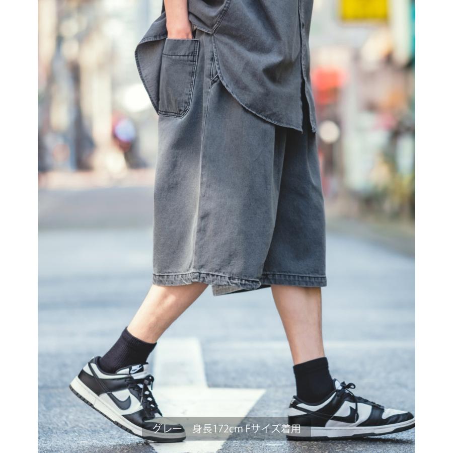 ダブルベルテッドハーフパンツ improves（インプローブス） ハーフパンツ メンズ ショートパンツ 半
