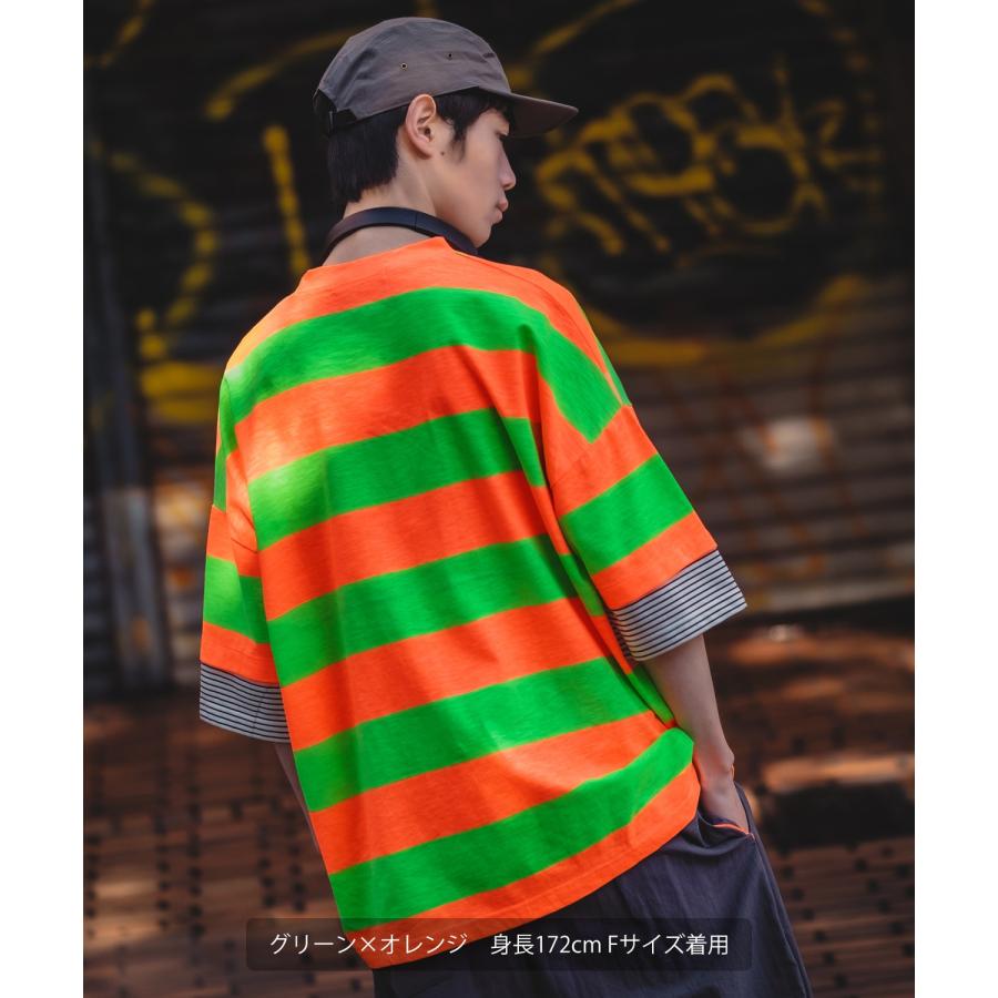 improves（インプローブス） Tシャツ メンズ 半袖 ネオンカラー