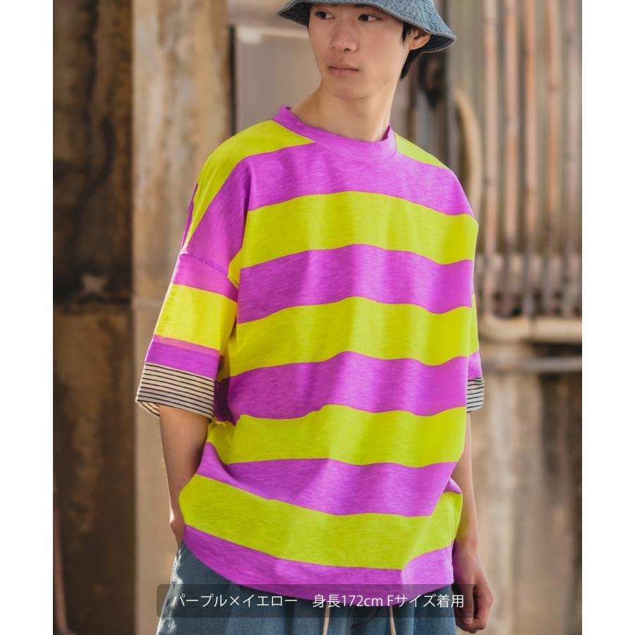 improves（インプローブス） Tシャツ メンズ 半袖 ネオンカラー