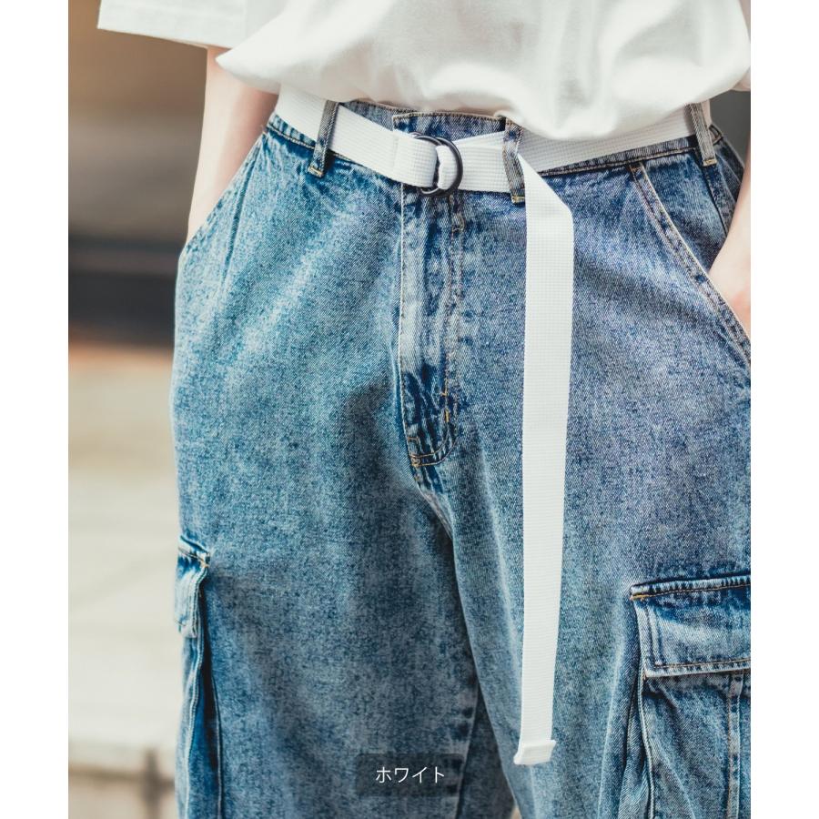 ベルト メンズ Dカン リングベルト ラインデザイン カラフル セレクト アメカジ カジュアル 古着MIX スケーター ストリート 韓国ファッション | improves | 10