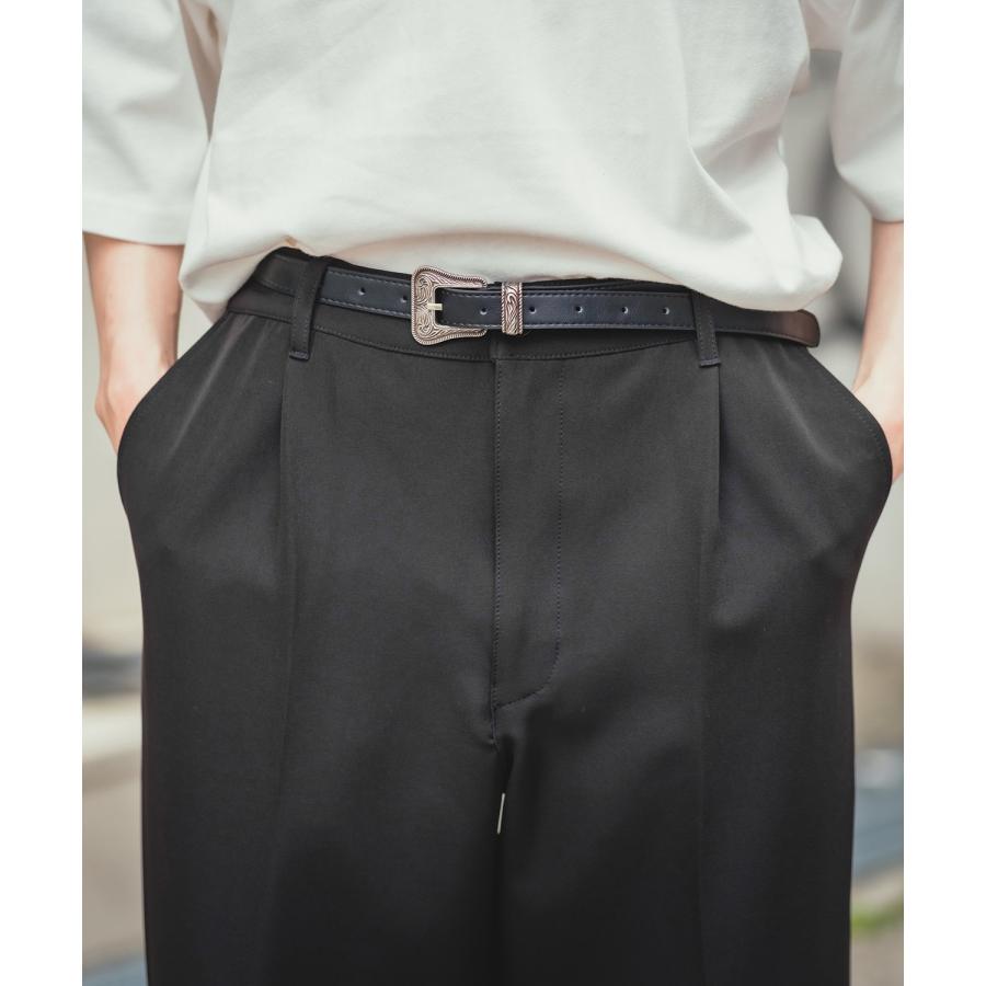 ベルト メンズ PUレザー ベルト シンプル きれいめ アメリカントラッド セレクト アメカジ カジュアル 古着MIX スケーター ストリート 韓国 | improves | 02