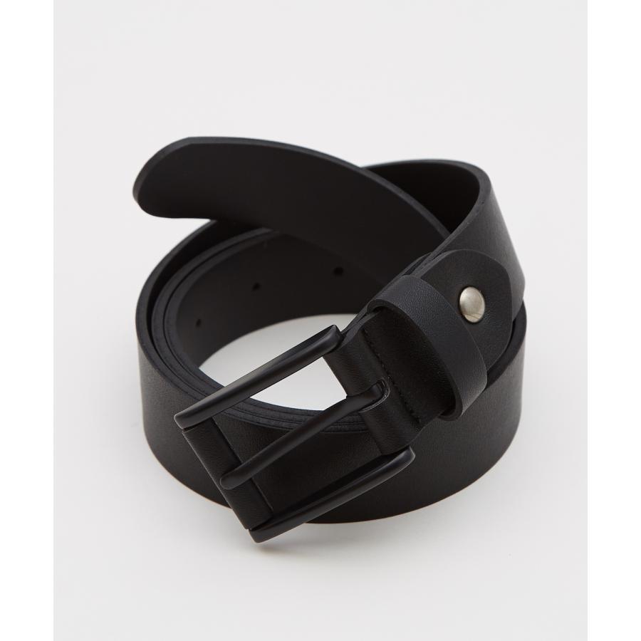 ベルト メンズ PUレザー ベルト シンプル きれいめ ビジネス ベーシック トラッド セレクト アメカジ カジュアル 古着MIX スケーター ストリート 韓国 | improves | 02