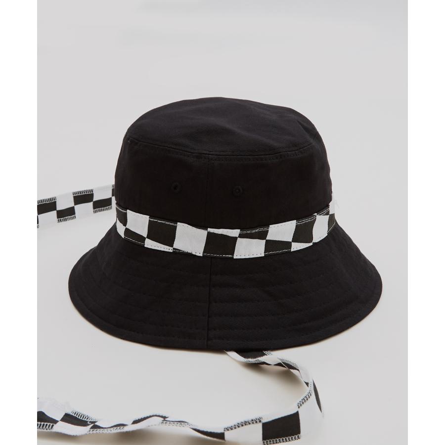 ハット メンズ フラッグ レース あご紐 バケットハット 帽子 フリーサイズ コットン セレクト アメカジ カジュアル 古着MIX スケーター ストリート 韓国 | improves | 13
