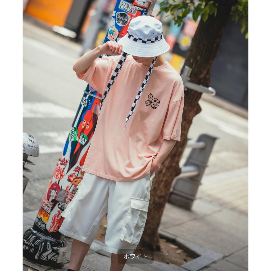 ハット メンズ フラッグ レース あご紐 バケットハット 帽子 フリーサイズ コットン セレクト アメカジ カジュアル 古着MIX スケーター ストリート 韓国 | improves | 07