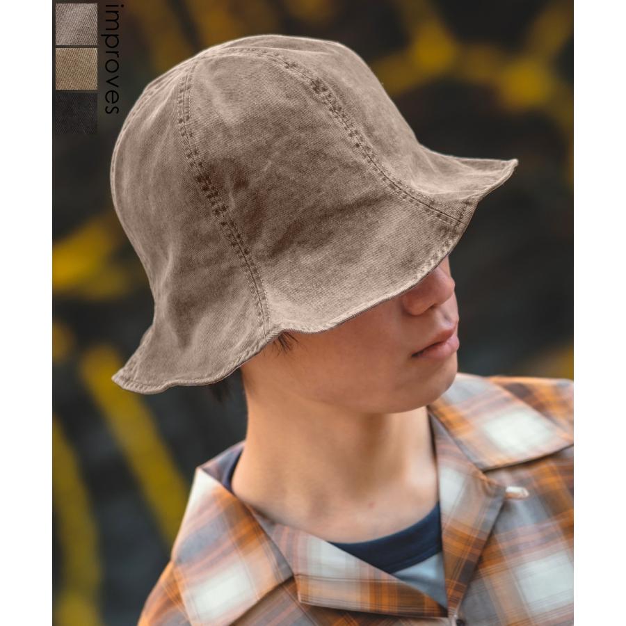 improves（インプローブス） ハット メンズ ケミカルウォッシュ