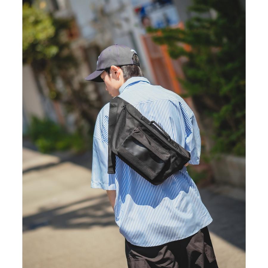 ボディバッグ メンズ キャンバス ショルダーバッグ 斜めがけバッグ 鞄 カバン バック フリーサイズ セレクト カジュアル 古着MIX スケーター ストリート 韓国 | improves | 03