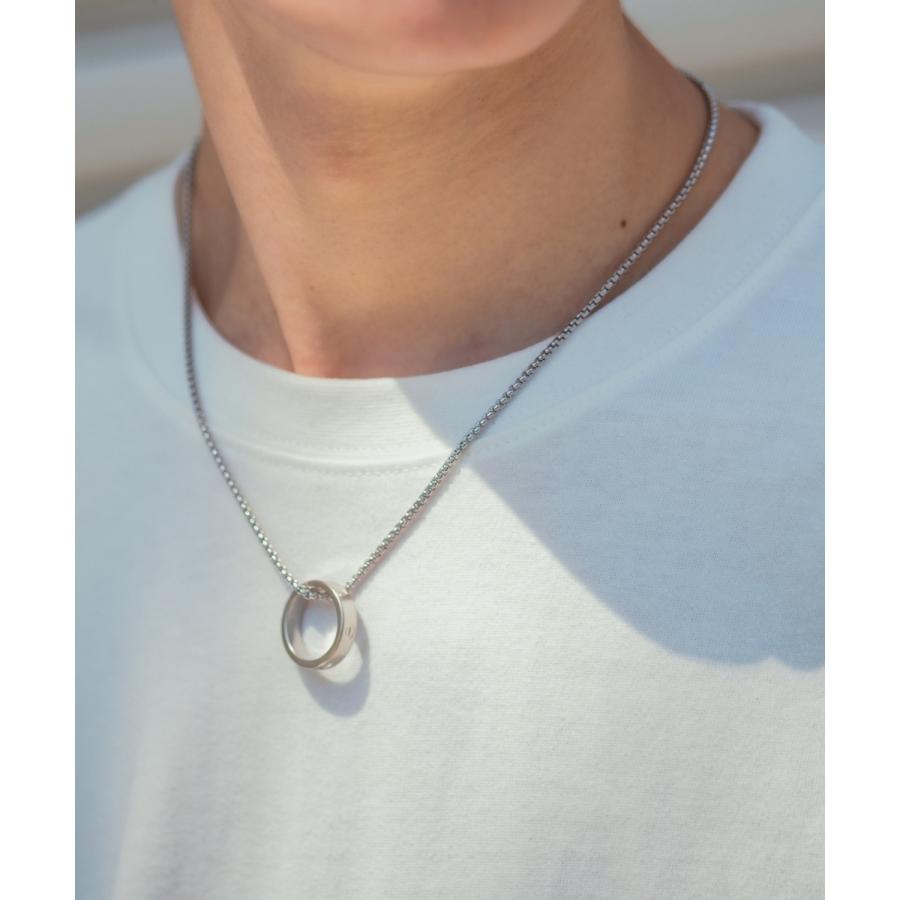 ネックレス メンズ チェーン 小物 首飾り アクセサリー リング チャーム トップ ユニセックス セレクト アメカジ 古着MIX スケーター ストリート 韓国 | improves | 02