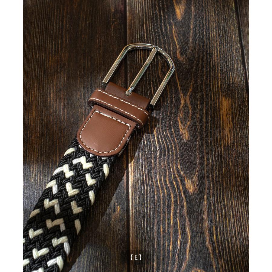 ベルト メンズ レディース メッシュ 編み込み アメカジ カジュアル スケーター ストリート 韓国ファッション きれいめ セレクト | improves | 16