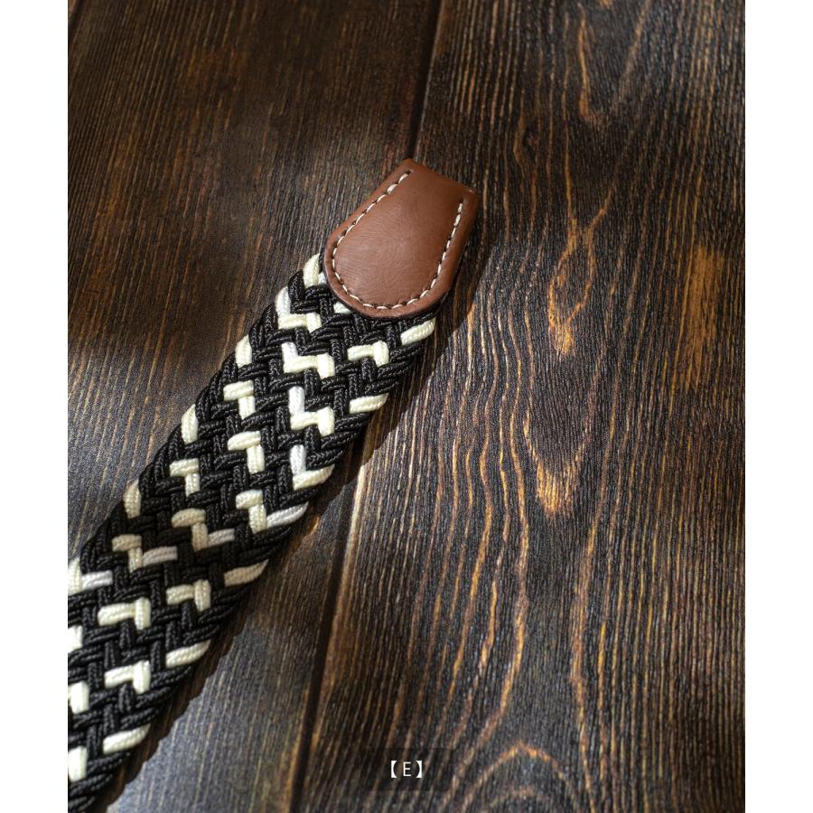 ベルト メンズ レディース メッシュ 編み込み アメカジ カジュアル スケーター ストリート 韓国ファッション きれいめ セレクト | improves | 17
