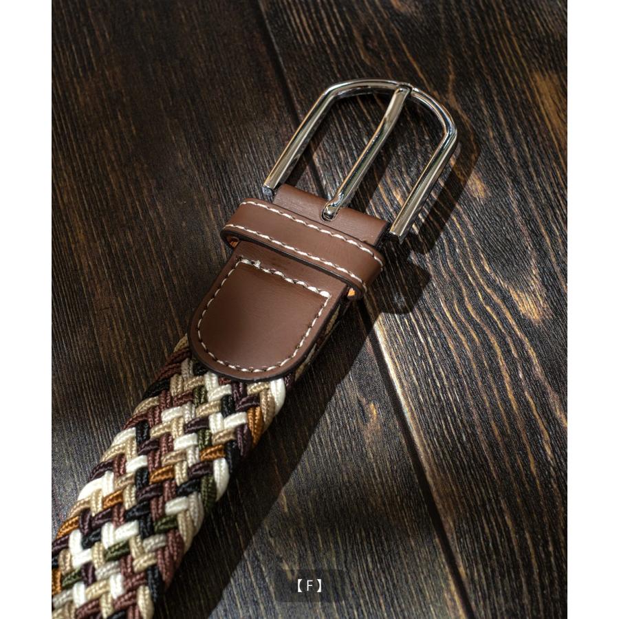 ベルト メンズ レディース メッシュ 編み込み アメカジ カジュアル スケーター ストリート 韓国ファッション きれいめ セレクト | improves | 19