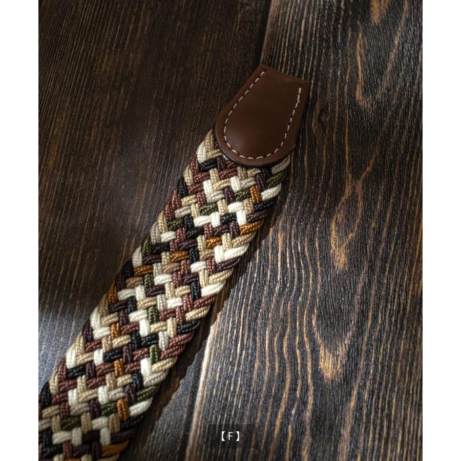 ベルト メンズ レディース メッシュ 編み込み アメカジ カジュアル スケーター ストリート 韓国ファッション きれいめ セレクト | improves | 20