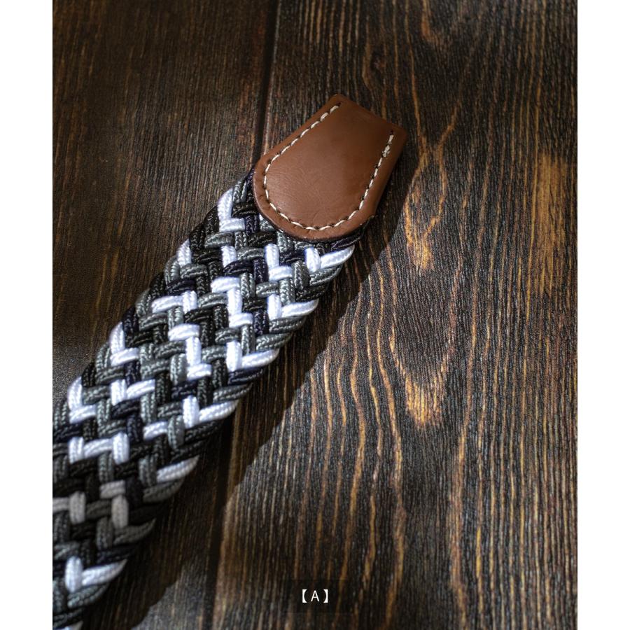 ベルト メンズ レディース メッシュ 編み込み アメカジ カジュアル スケーター ストリート 韓国ファッション きれいめ セレクト | improves | 08