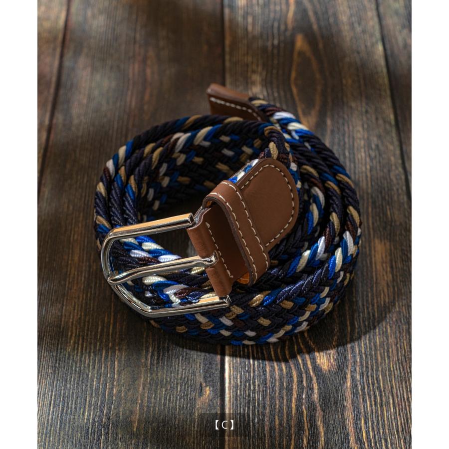 ベルト メンズ レディース メッシュ 編み込み アメカジ カジュアル スケーター ストリート 韓国ファッション きれいめ セレクト | improves | 09