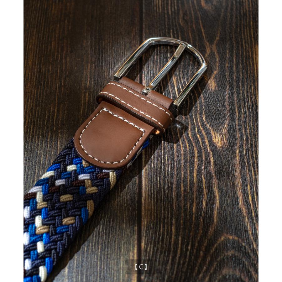 ベルト メンズ レディース メッシュ 編み込み アメカジ カジュアル スケーター ストリート 韓国ファッション きれいめ セレクト | improves | 10