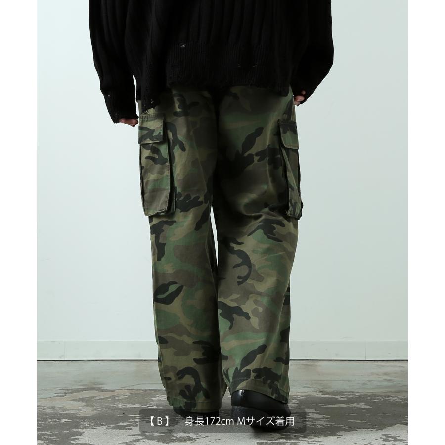 improves（インプローブス） カーゴパンツ メンズ 迷彩柄 カモフラ