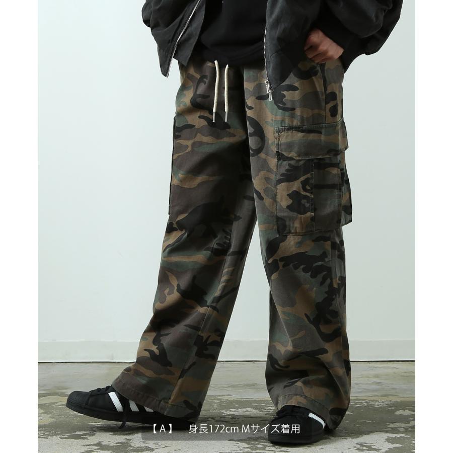 improves（インプローブス） カーゴパンツ メンズ 迷彩柄 カモフラ