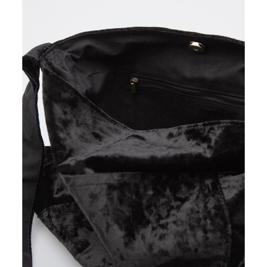 ショルダーバッグ メンズ レディース ベロア カバン 鞄 斜めがけバッグ たすき掛け メッセンジャーバッグ カジュアル スケーター ストリート 韓国ファッション | improves | 11