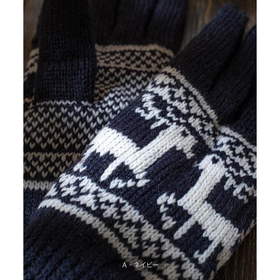 improves（インプローブス） 手袋 メンズ レディース ノルディック柄