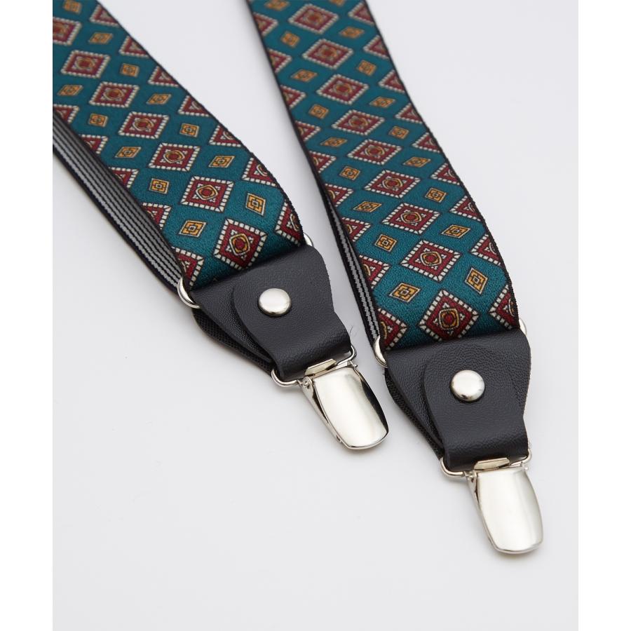 サスペンダー メンズ レディース 吊りベルト 吊りバンド ブレイシーズ チェック アーガイル 総柄 韓国ファッション きれいめ セレクト ブラック ベージュ | improves | 27