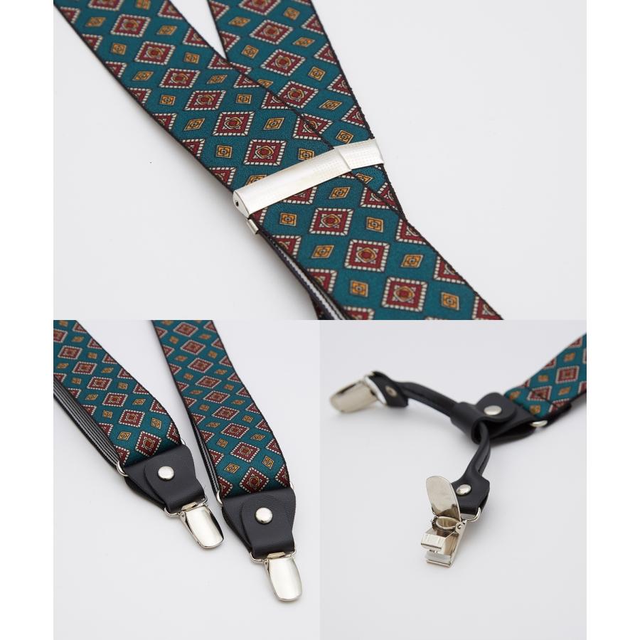 サスペンダー メンズ レディース 吊りベルト 吊りバンド ブレイシーズ チェック アーガイル 総柄 韓国ファッション きれいめ セレクト ブラック ベージュ | improves | 30