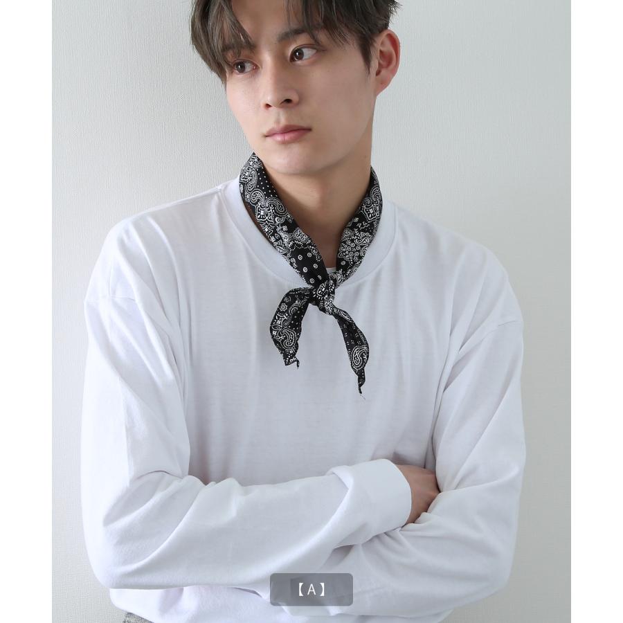 メンズスカーフ improves スカーフ メンズ レディース 三角スカーフ チョーカー