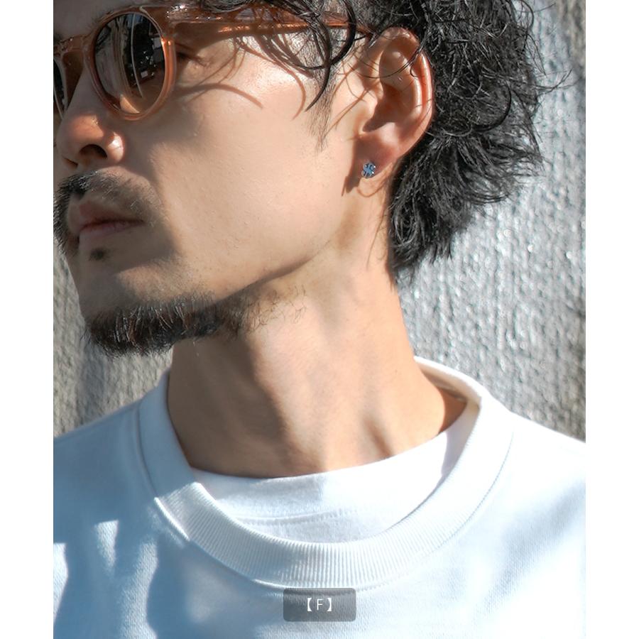 ピアス メンズ レディース スタッドピアス キャッチ アクセサリー アメカジ カジュアル スケーター ストリート 韓国ファッション きれいめ | improves | 20