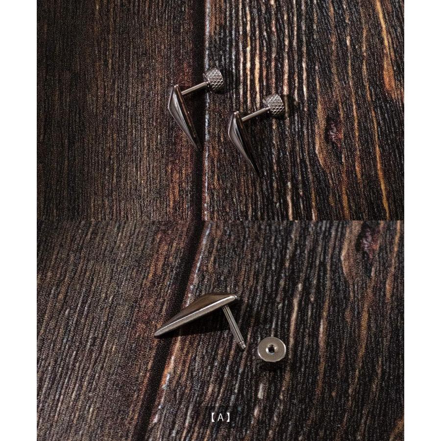 ピアス メンズ レディース スタッドピアス キャッチ アクセサリー アメカジ カジュアル スケーター ストリート 韓国ファッション きれいめ | improves | 11