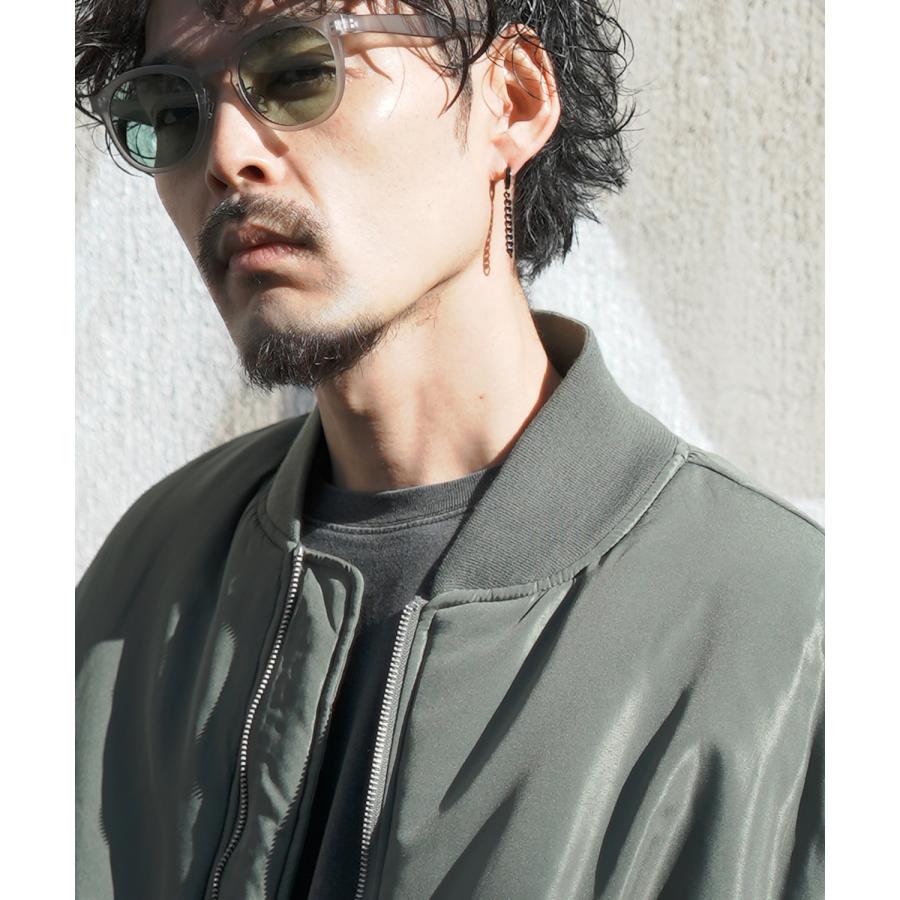 ピアス メンズ レディース チェーン リングピアス アクセサリー アメカジ カジュアル スケーター ストリート 韓国ファッション きれいめ ・ブラック | improves | 02