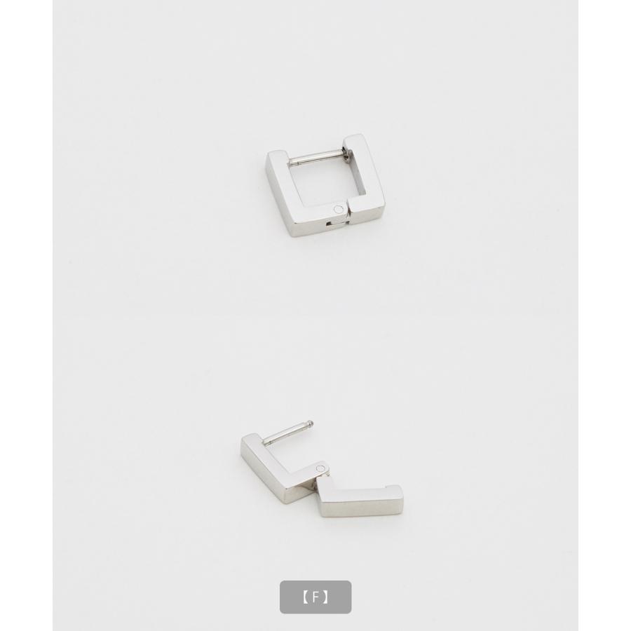 オフホワイト シルバーピアス(片耳用) 925 Silver]シルバープチリングピアス 片耳用 コレクション 韓国