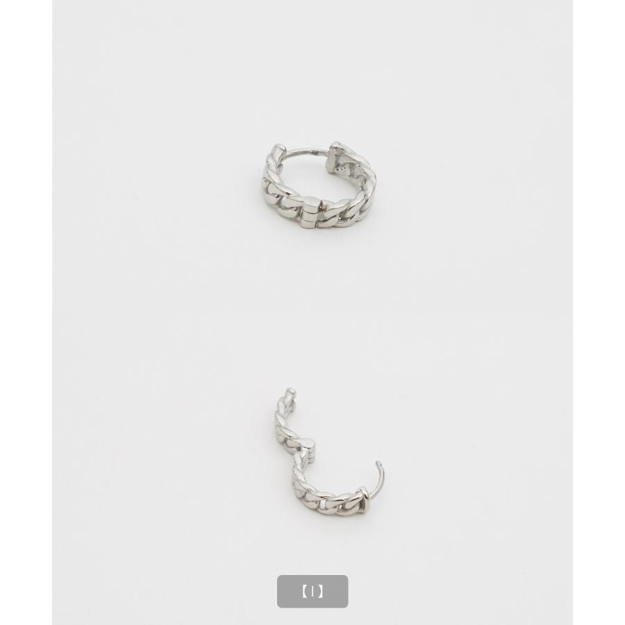 片耳 ピアス メンズ フープピアス アクセサリー アメカジ カジュアル スケーター ストリート 韓国ファッション きれいめ アンティーク シルバー | improves | 27