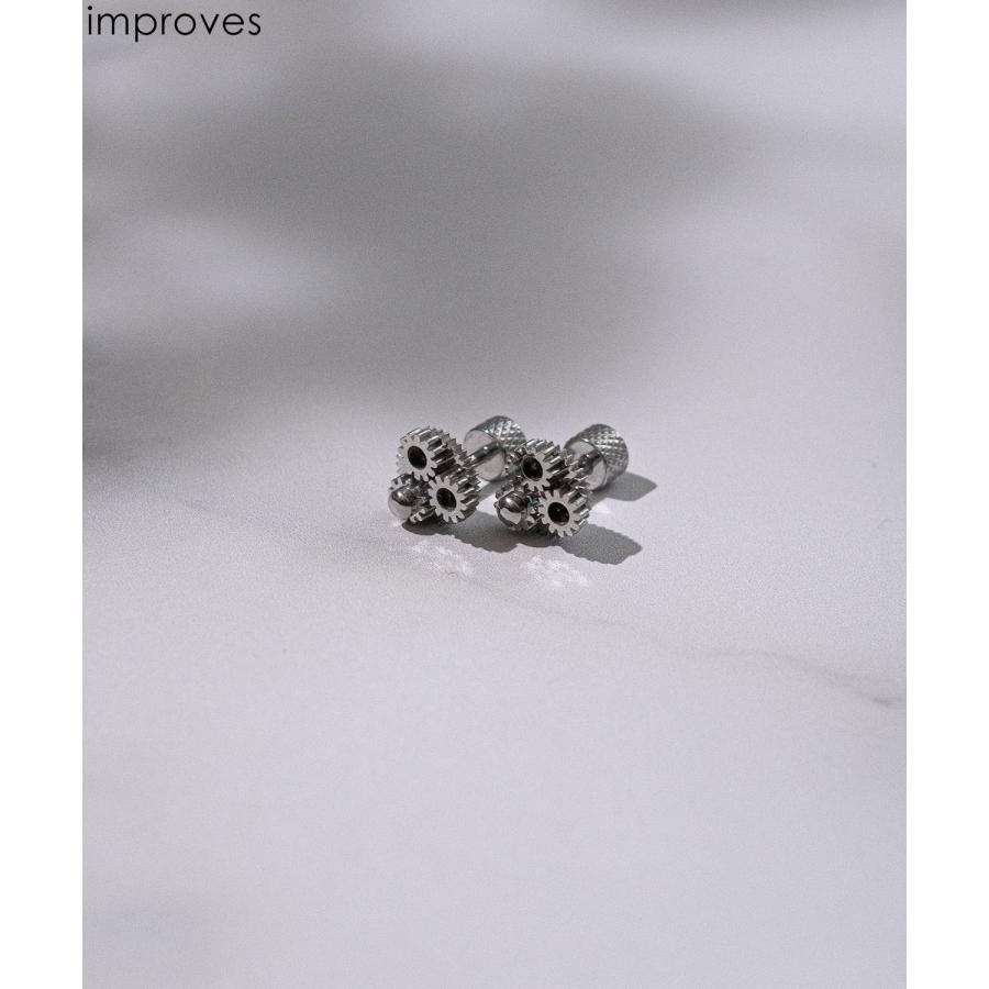 ピアス メンズ レディース スタッドピアス キャッチ アクセサリー アメカジ カジュアル スケーター ストリート 韓国ファッション きれいめ | improves