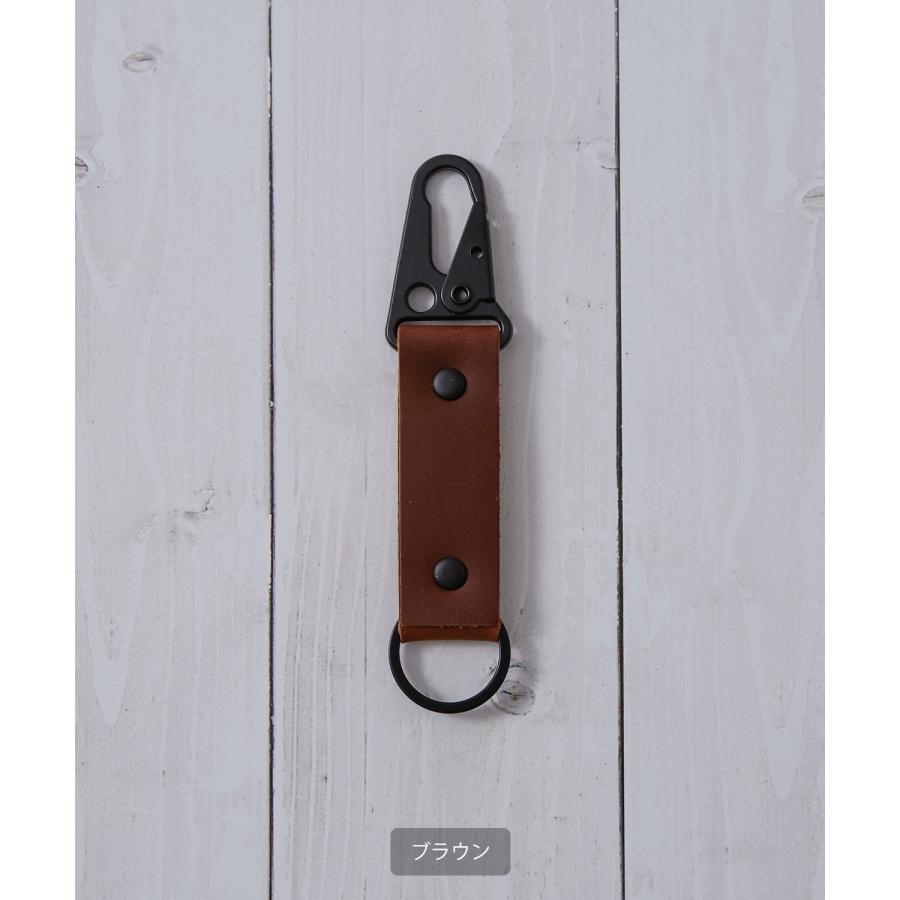 キーリング メンズ レディース カラビナ レザー キーホルダー アクセサリー アメカジ カジュアル スケーター ストリート 韓国ファッション きれいめ | improves | 08
