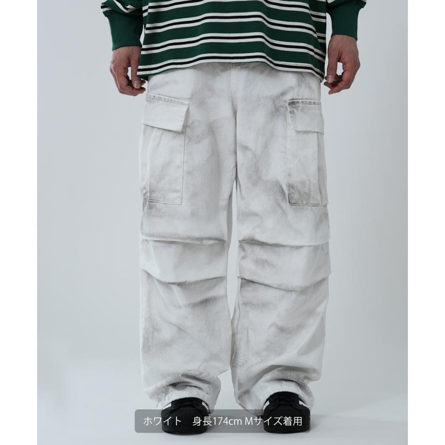 メンズ カーゴ パンツ 薄手 カジュアル 3collar トレンド 韓国 210.jpg