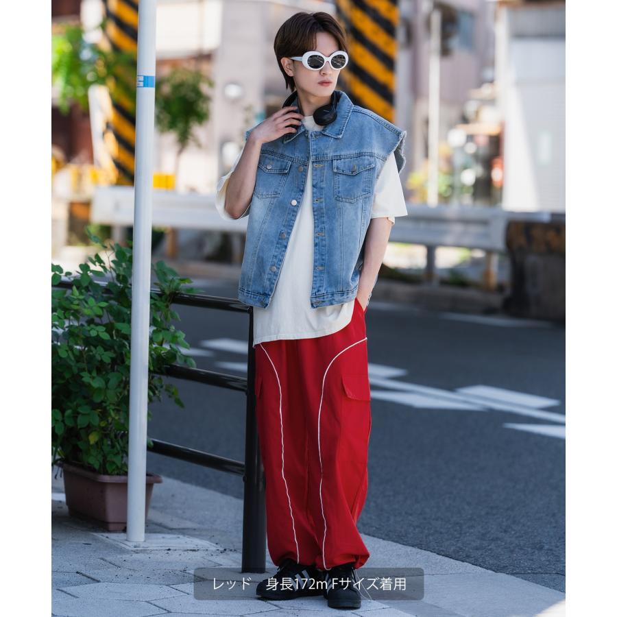 improves（インプローブス） カーゴパンツ メンズ ナイロン ワイド