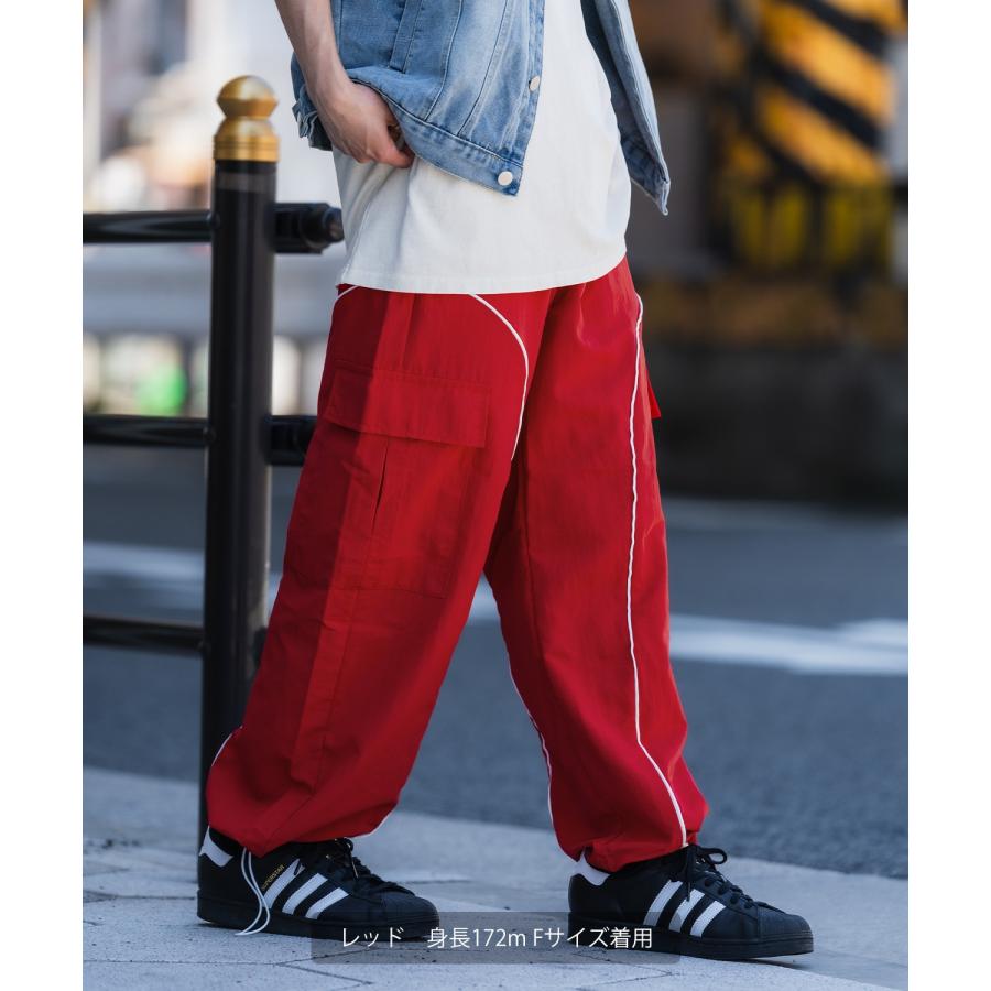 disorder worldカーゴトラックパンツ GHIDØRAH CHAØS LEATHER CARGO PANTS – COZY WORLDWIDE