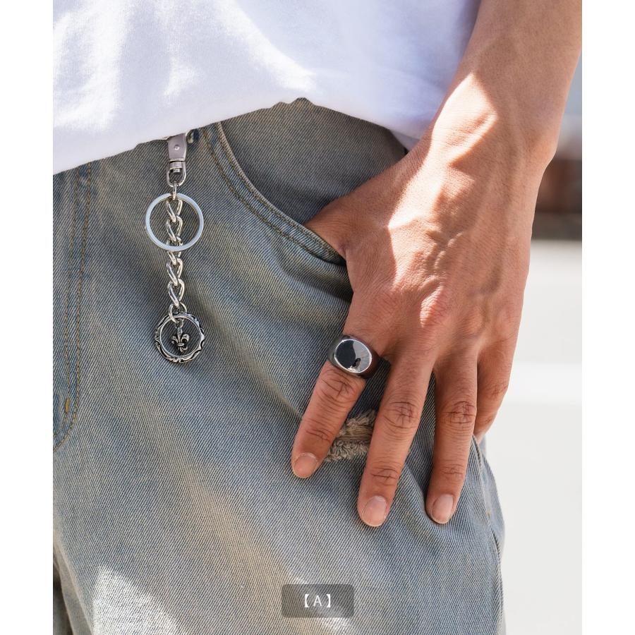 キーリング メンズ バリエーション キーホルダー セレクト アメカジ カジュアル 古着MIX スケーター ストリート 韓国ファッション | improves | 08