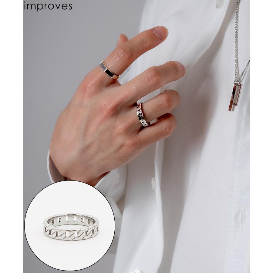 リング ピアス メンズ レディース 指輪 スリムリング アクセサリー アメカジ カジュアル スケーター ストリート 韓国ファッション きれいめ | improves