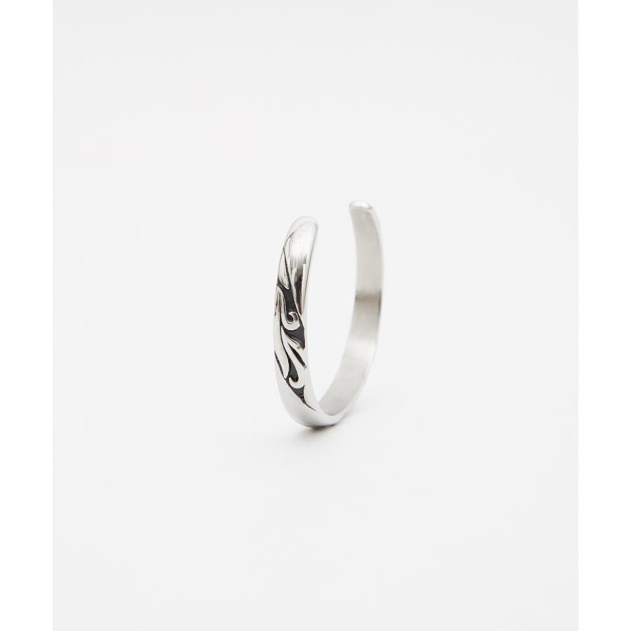 バングル メンズ レディース ブレスレット オープンバングル 腕輪 セレクト アメカジ カジュアル 古着MIX スケーター ストリート 韓国ファッション ブラック | improves | 03